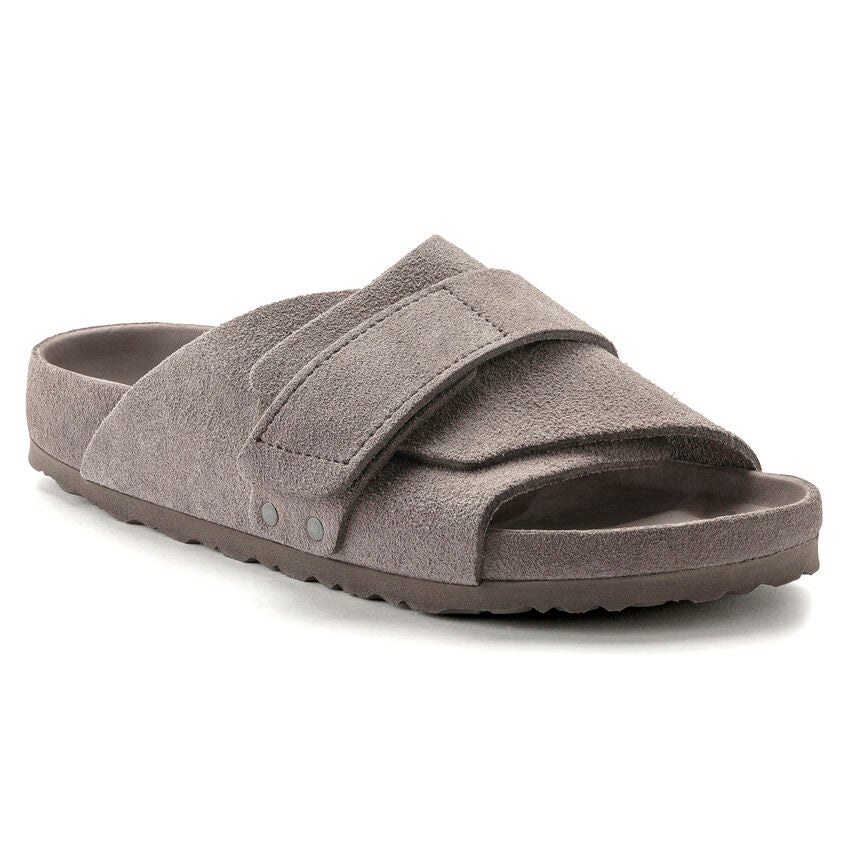 BIRKENSTOCK KYOTO EXQUISITE GRAY TAUPE SUEDE REGULAR