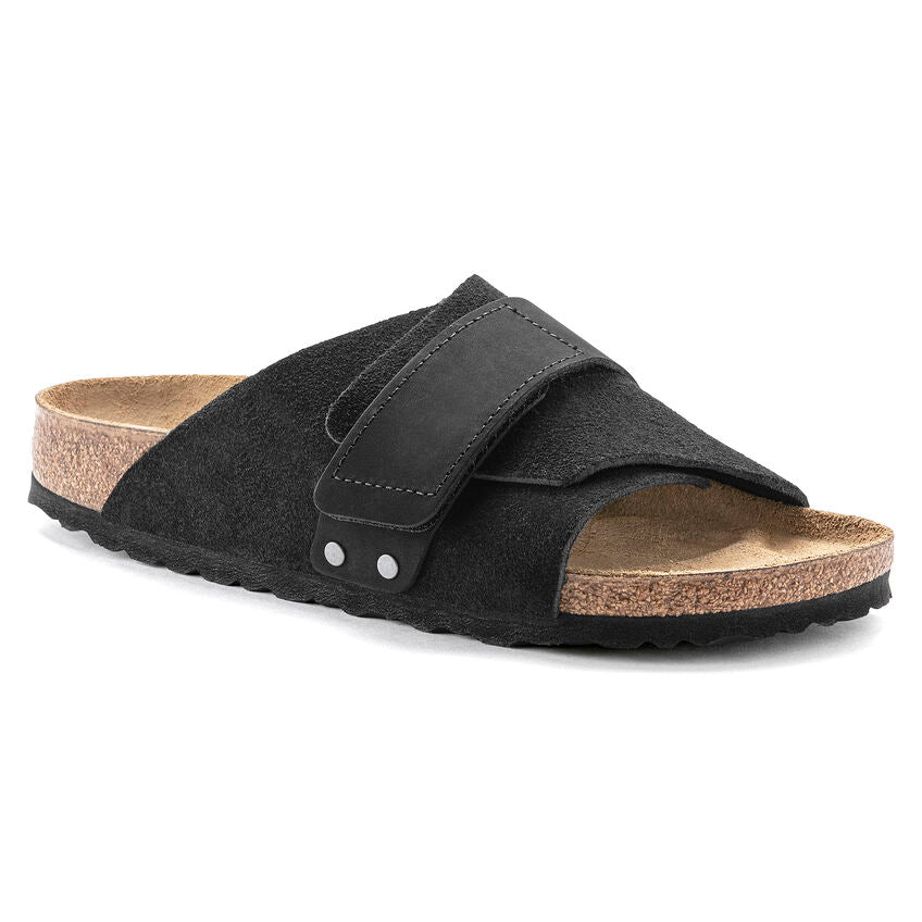 BIRKENSTOCK KYOTO BLACK SUEDE REGULAR