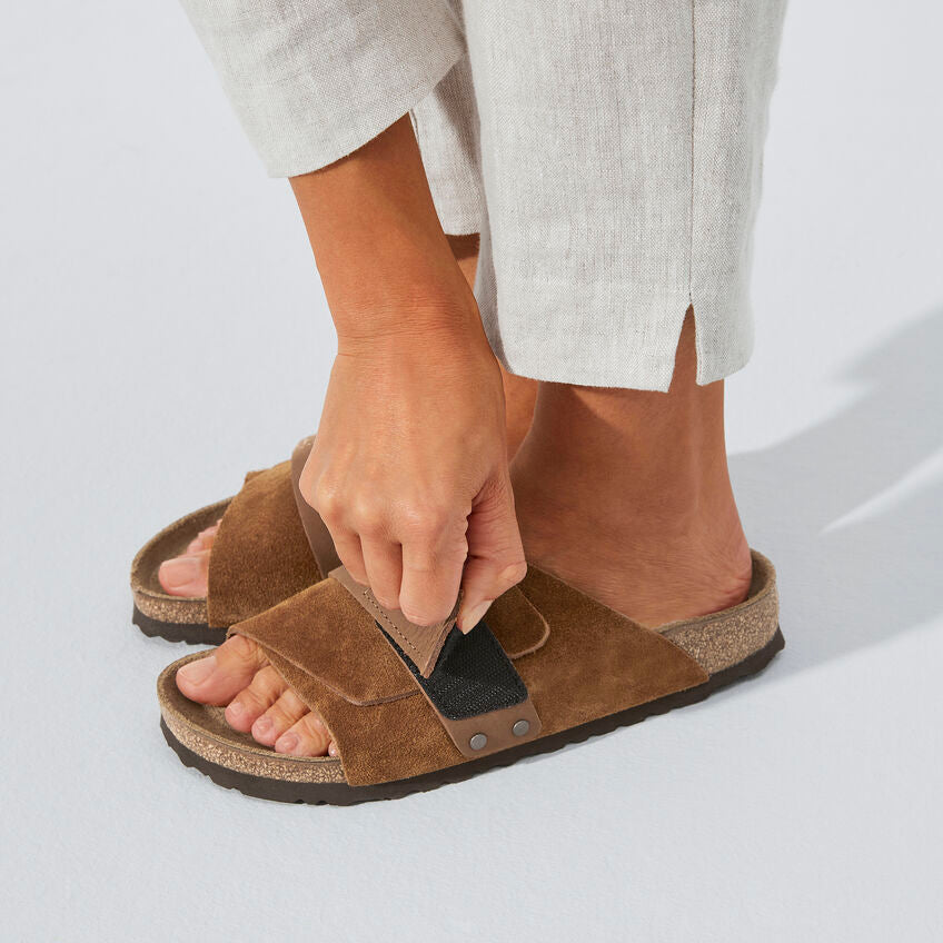 BIRKENSTOCK KYOTO MINK SUEDE REGULAR