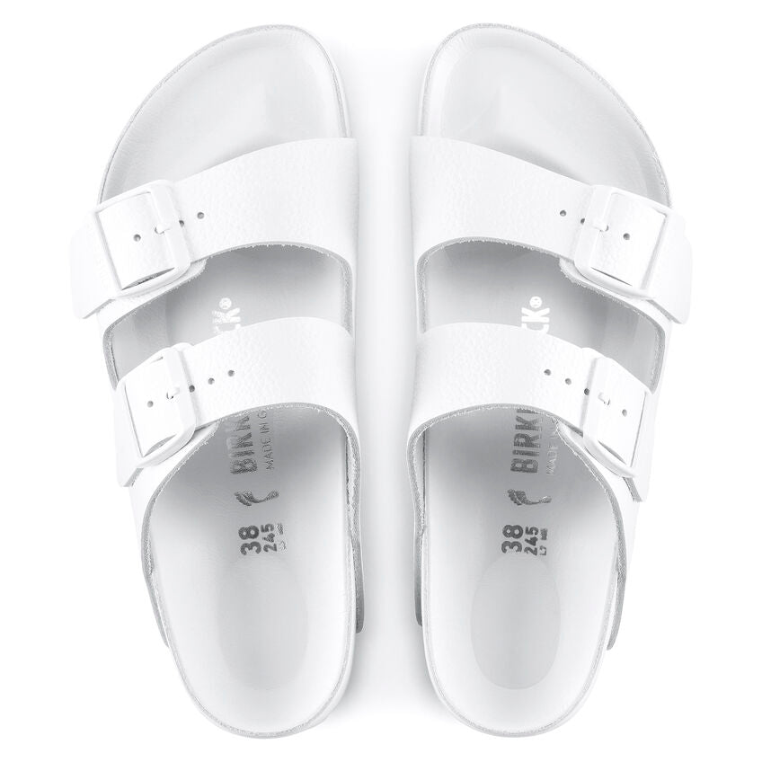 BIRKENSTOCK ARIZONA EXQUISITE WHITE LEATHER REGULAR