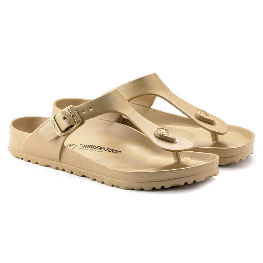 BIRKENSTOCK GIZEH METALLIC GOLD EVA REGULAR