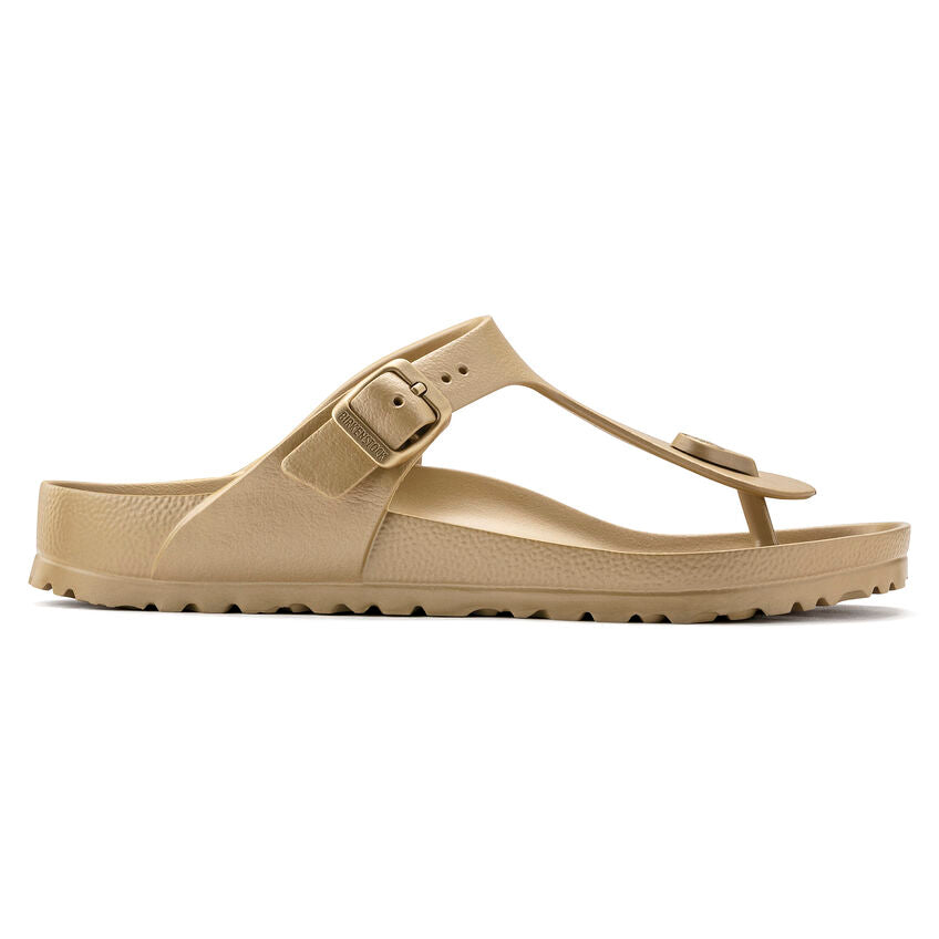 BIRKENSTOCK GIZEH METALLIC GOLD EVA REGULAR