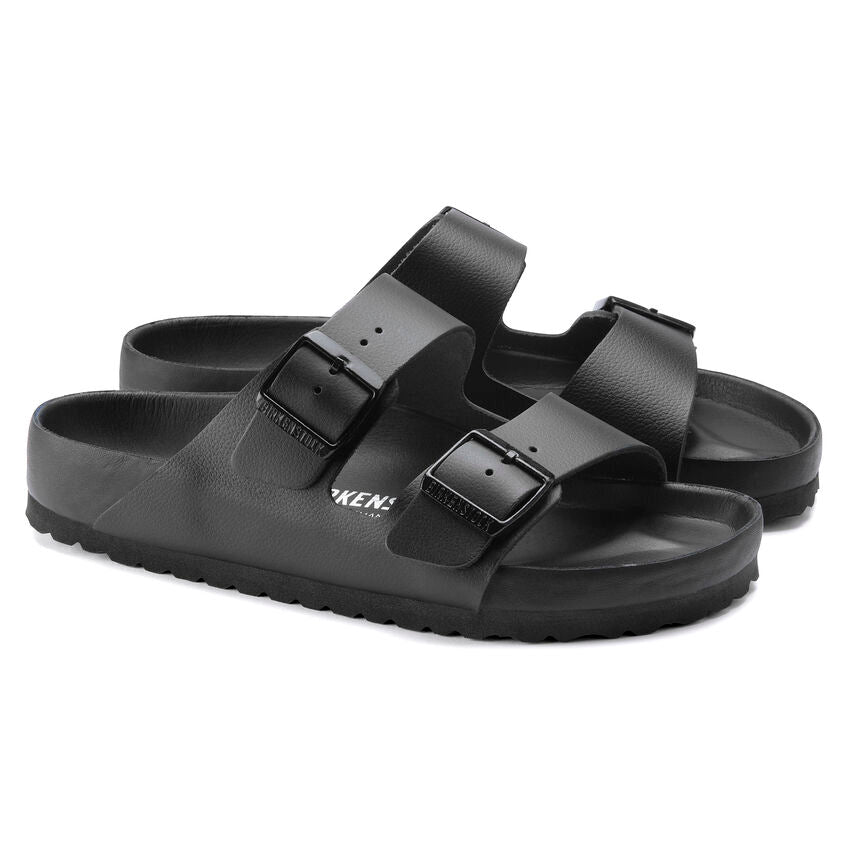 BIRKENSTOCK ARIZONA EXQUISITE BLACK LEATHER NARROW