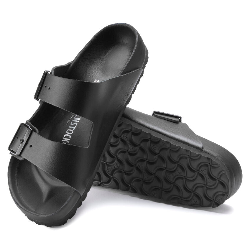 BIRKENSTOCK ARIZONA EXQUISITE BLACK LEATHER NARROW