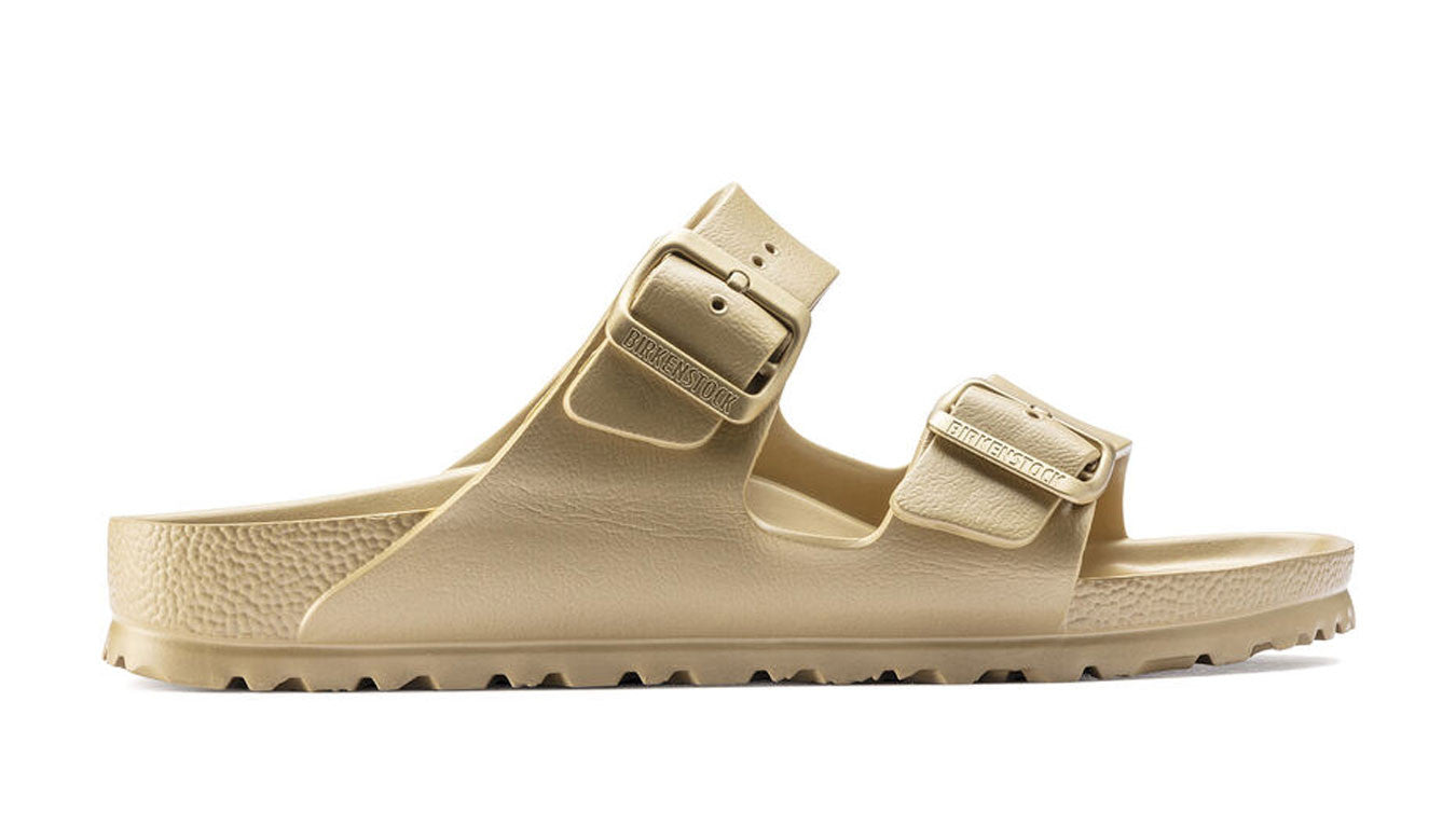 BIRKENSTOCK ARIZONA METALLIC GOLD EVA REGULAR