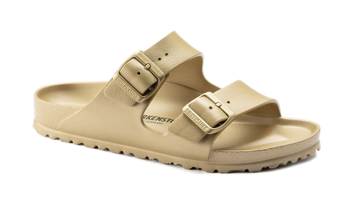 BIRKENSTOCK ARIZONA METALLIC GOLD EVA REGULAR