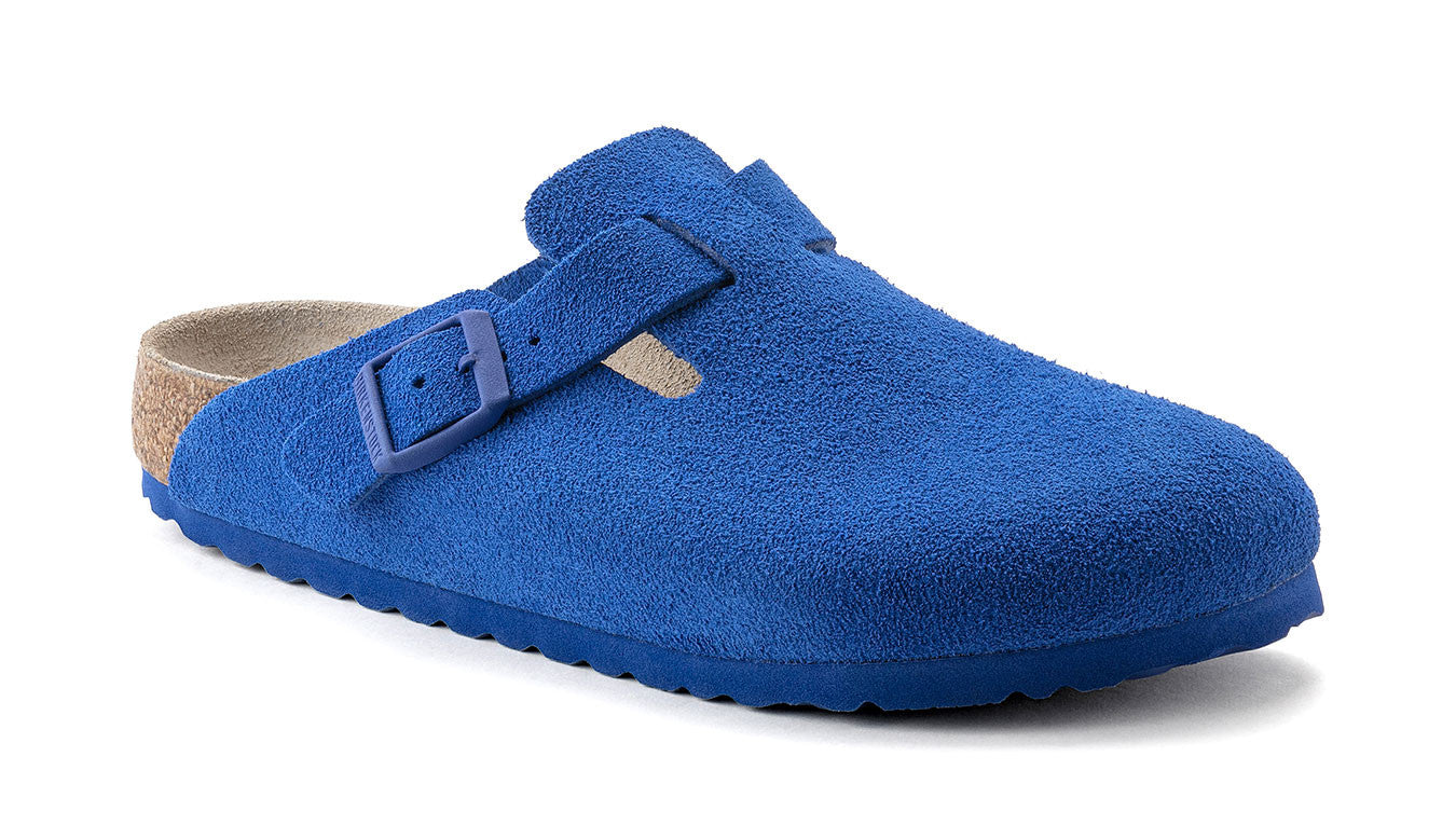 BIRKENSTOCK BOSTON DESERT BUCK INDIGO NUBUCK REGULAR