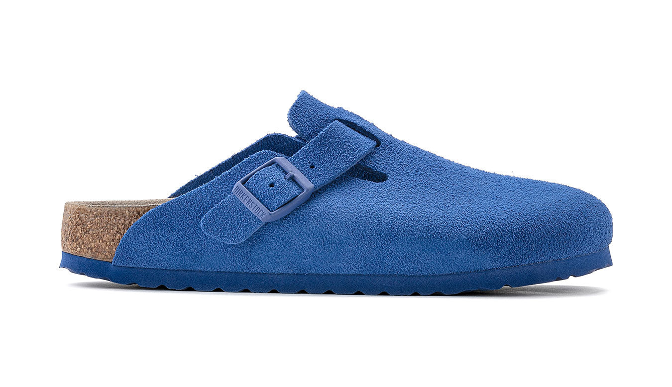 BIRKENSTOCK BOSTON DESERT BUCK INDIGO NUBUCK REGULAR