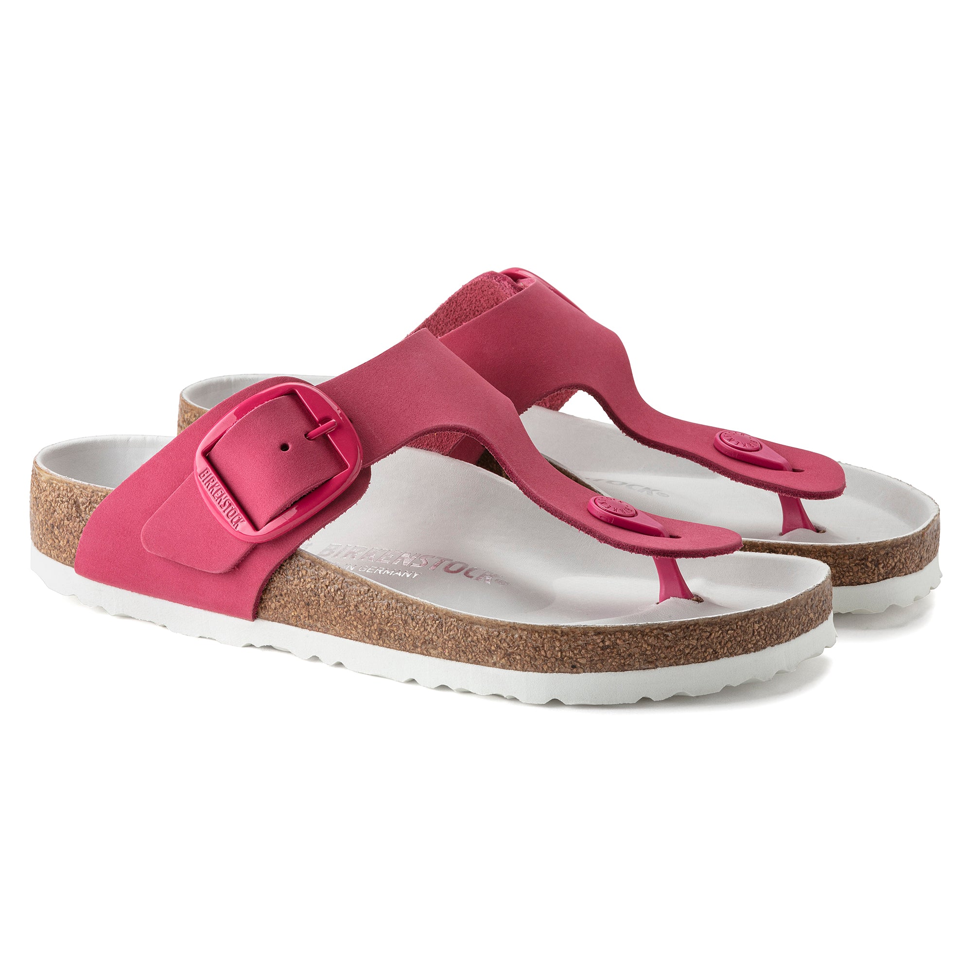 BIRKENSTOCK Gizeh Big Buckle Nubuck Leather Sandals - Classic Style with Striking Elegance - Multiple Color & Sizes