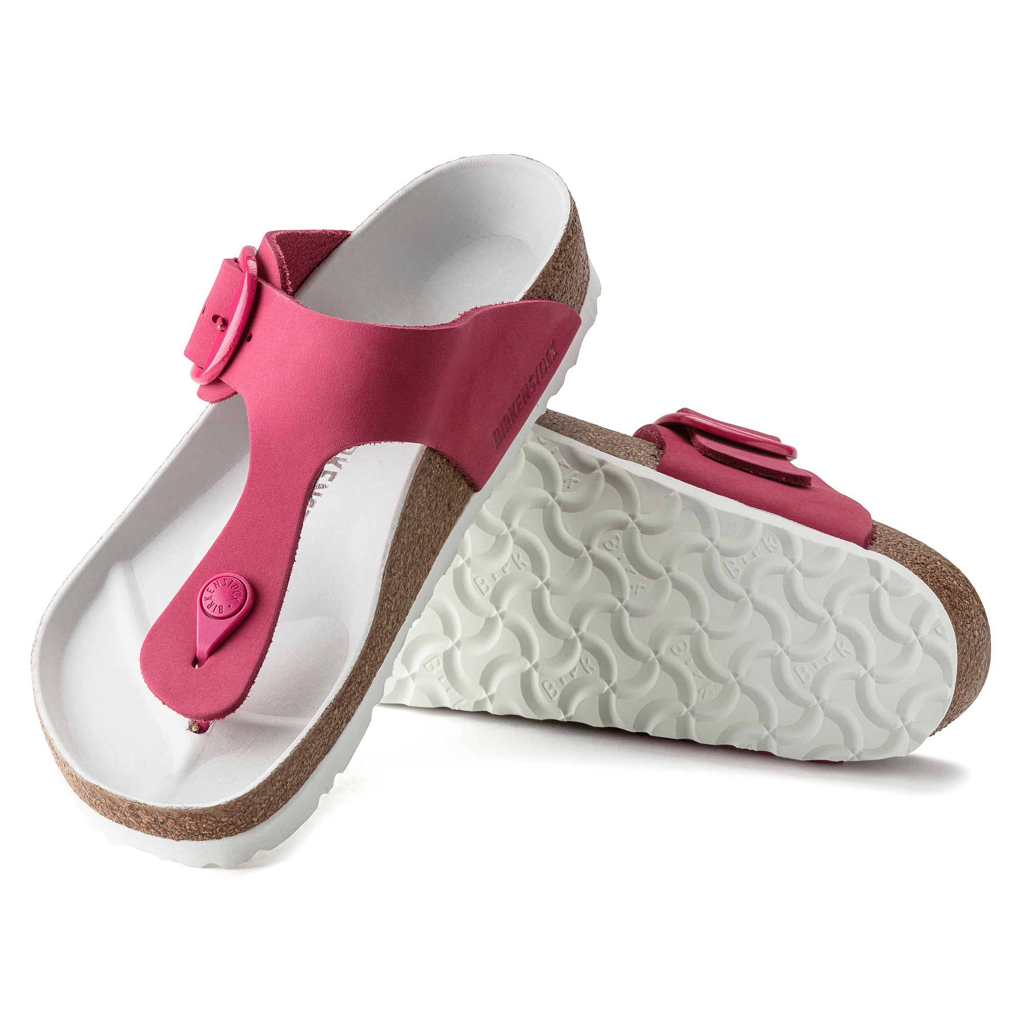 BIRKENSTOCK Gizeh Big Buckle Nubuck Leather Sandals - Classic Style with Striking Elegance - Multiple Color & Sizes