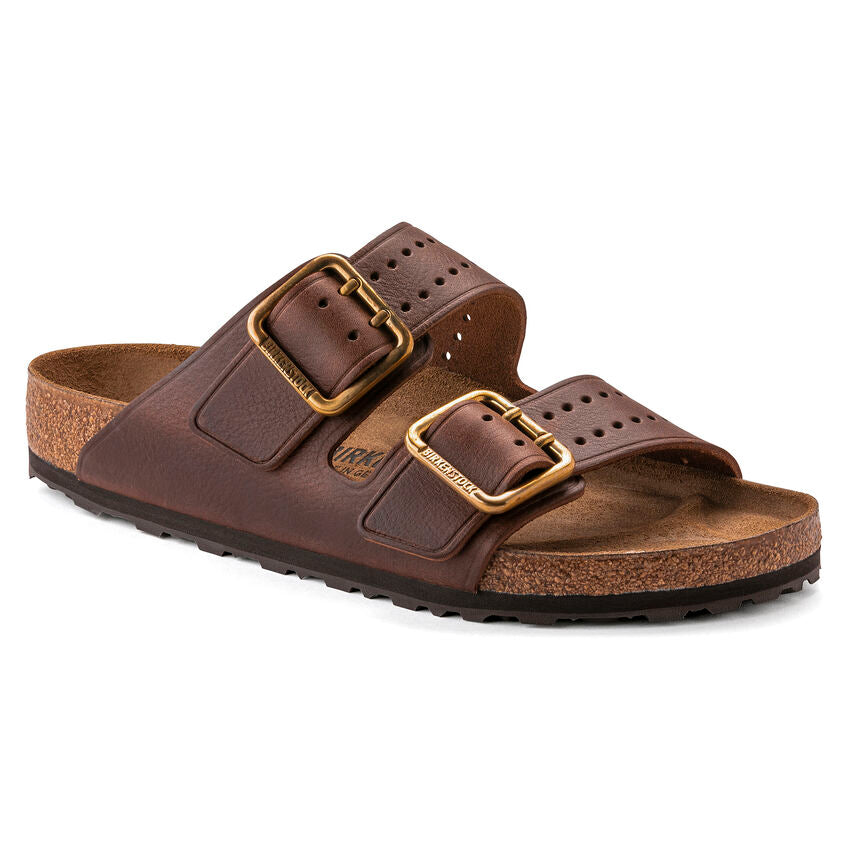 BIRKENSTOCK ARIZONA BOLD GAP ROAST LEATHER