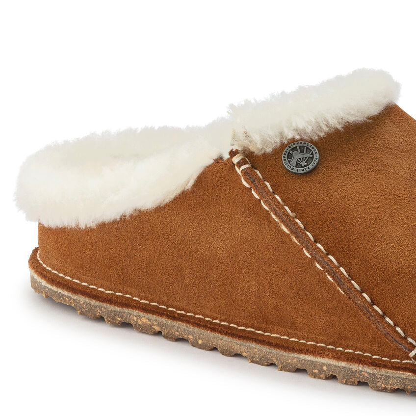 BIRKENSTOCK ZERMATT PREMIUM MINK SHEARLING SUEDE NARROW