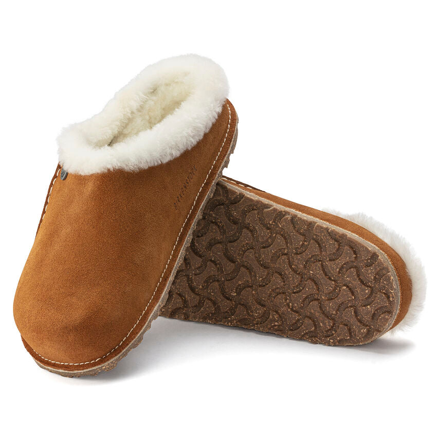 BIRKENSTOCK ZERMATT PREMIUM MINK SHEARLING SUEDE NARROW