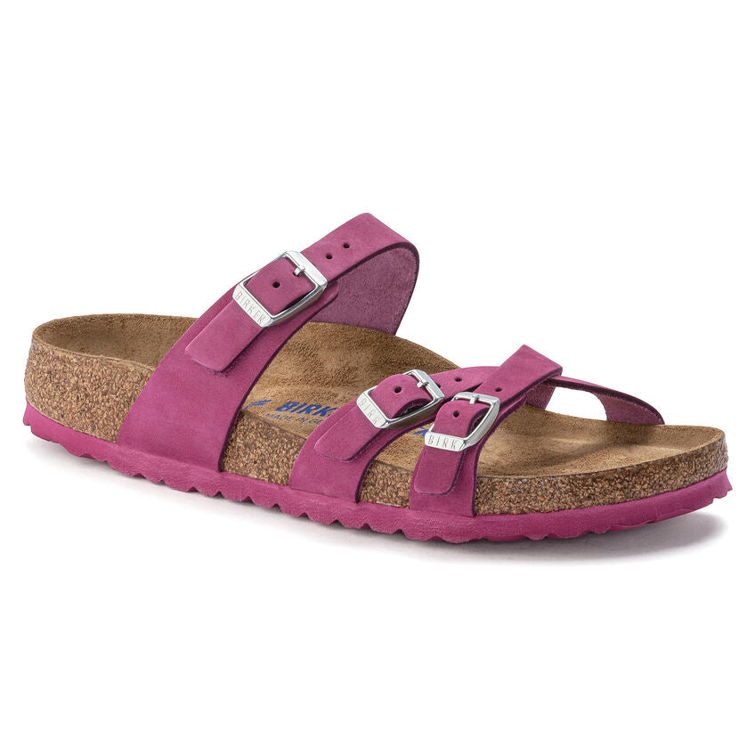 BIRKENSTOCK Franca Nubuck Leather Sandals: Elevate Your Style with Elegant Comfort for Every Step - Multiple Colors and Sizes