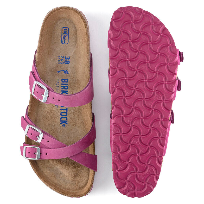 BIRKENSTOCK Franca Nubuck Leather Sandals: Elevate Your Style with Elegant Comfort for Every Step - Multiple Colors and Sizes