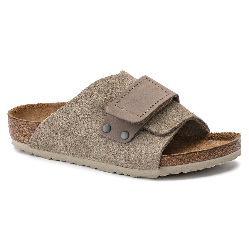 BIRKENSTOCK KYOTO KID TAUPE SUEDE NARROW