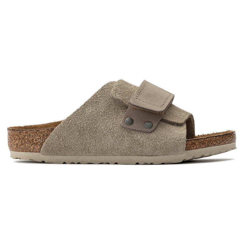 BIRKENSTOCK KYOTO KID TAUPE SUEDE NARROW