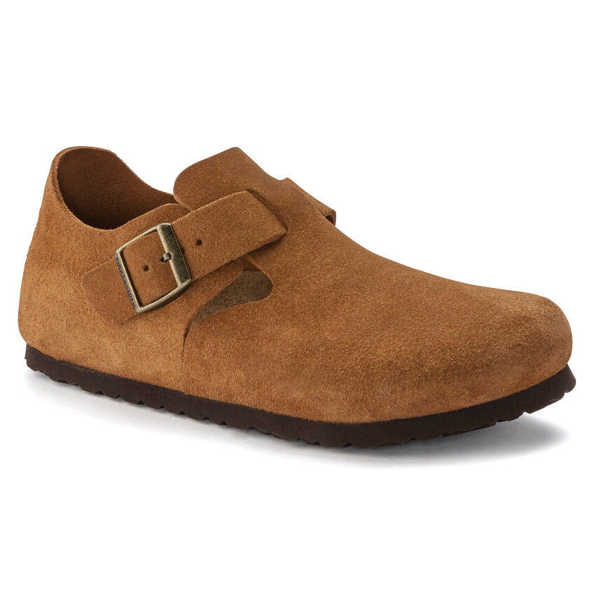 BIRKENSTOCK LONDON MINK SUEDE REGULAR