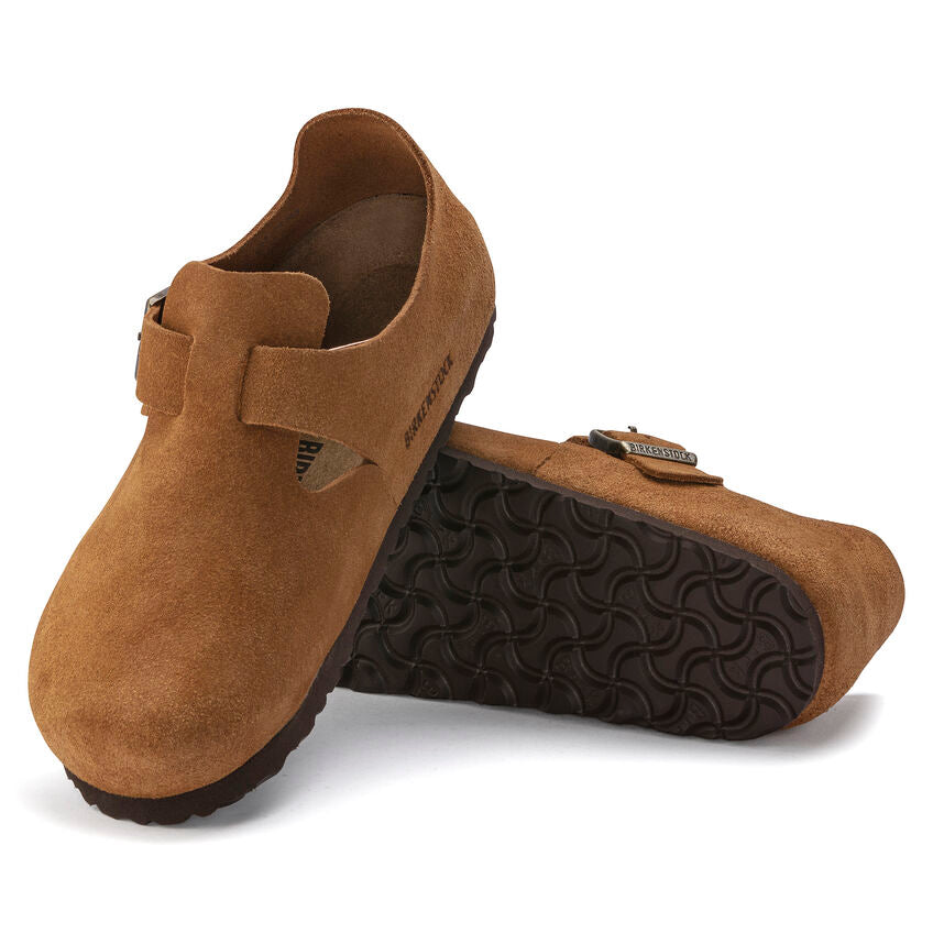 BIRKENSTOCK LONDON MINK SUEDE REGULAR