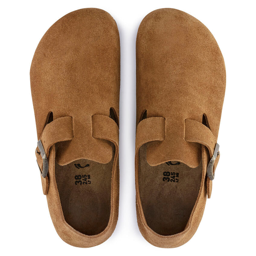 BIRKENSTOCK LONDON MINK SUEDE REGULAR