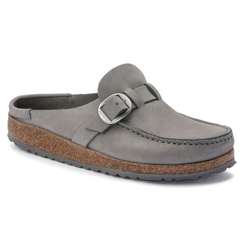 BIRKENSTOCK BUCKLEY DOVE GRAY NUBUCK NARROW