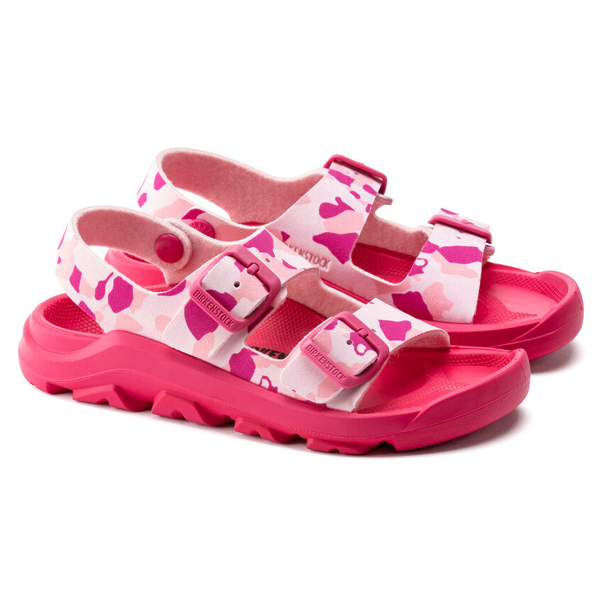 BIRKENSTOCK MOGAMI KID CAMO ROSE BIRKO FLOR NARROW