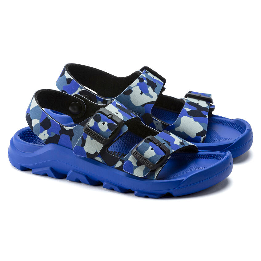 BIRKENSTOCK MOGAMI KID CAMO BLUE BIRKO FLOR NARROW