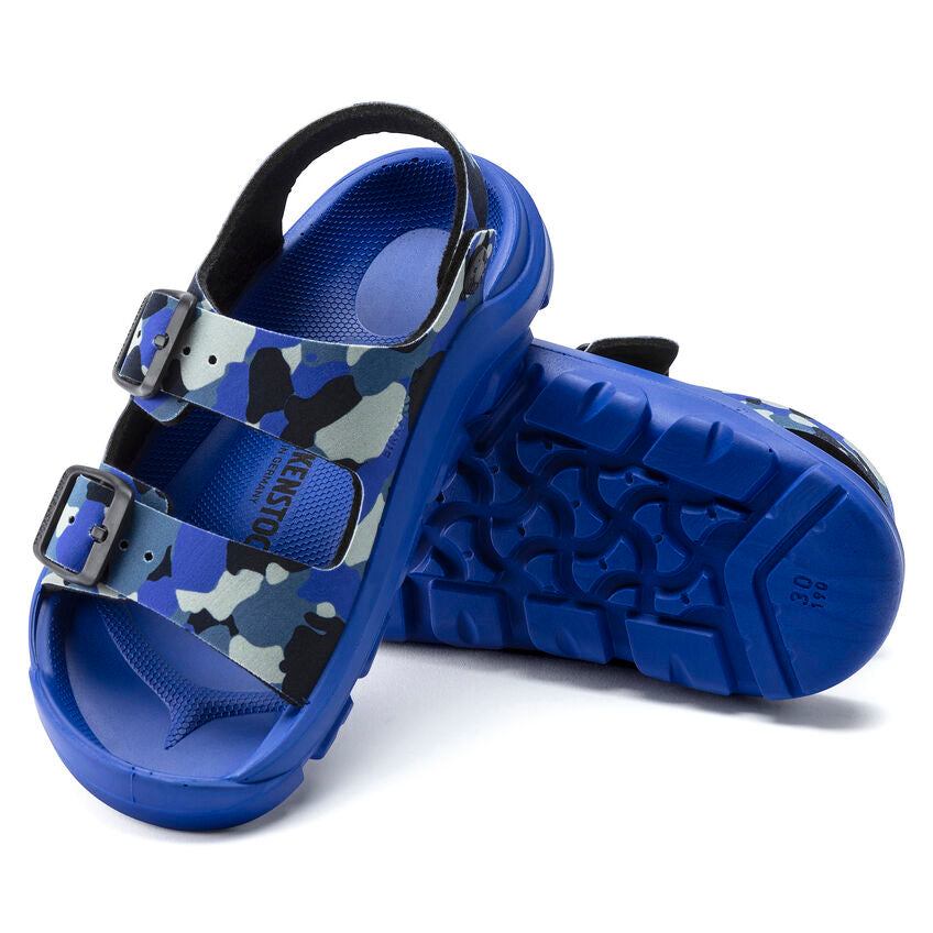 BIRKENSTOCK MOGAMI KID CAMO BLUE BIRKO FLOR NARROW