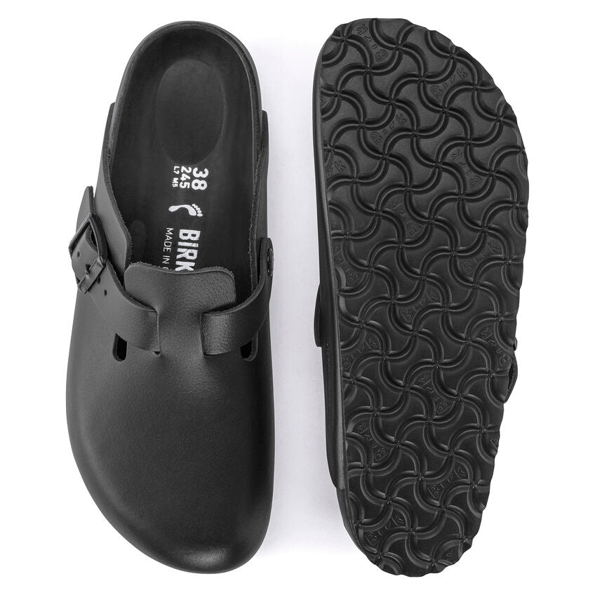 BIRKENSTOCK Boston Clogs Exquisite Leather- Classic Comfort for Year-Round Wear - Multiple Colors & Sizes