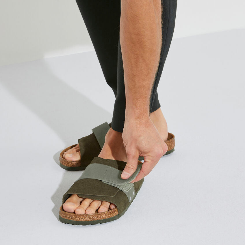 BIRKENSTOCK KYOTO THYME SUEDE NARROW