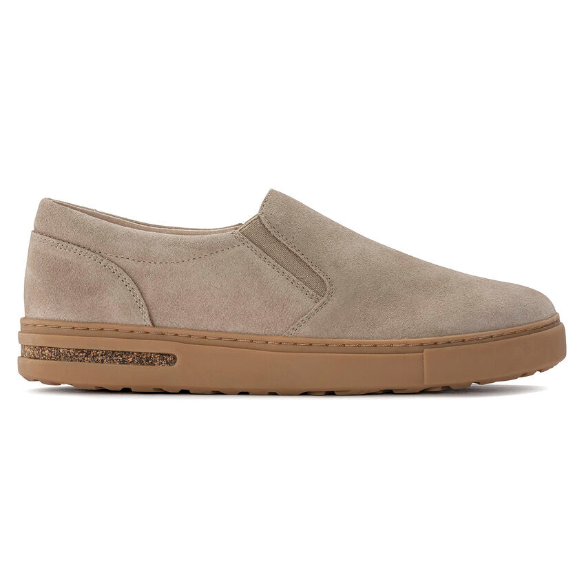 BIRKENSTOCK OSWEGO SANDCASTLE SUEDE NARROW