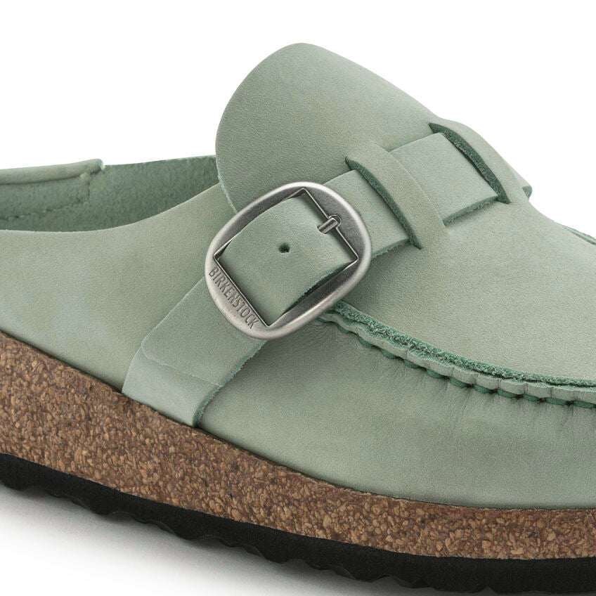 BIRKENSTOCK BUCKLEY MATCHA NUBUCK NARROW