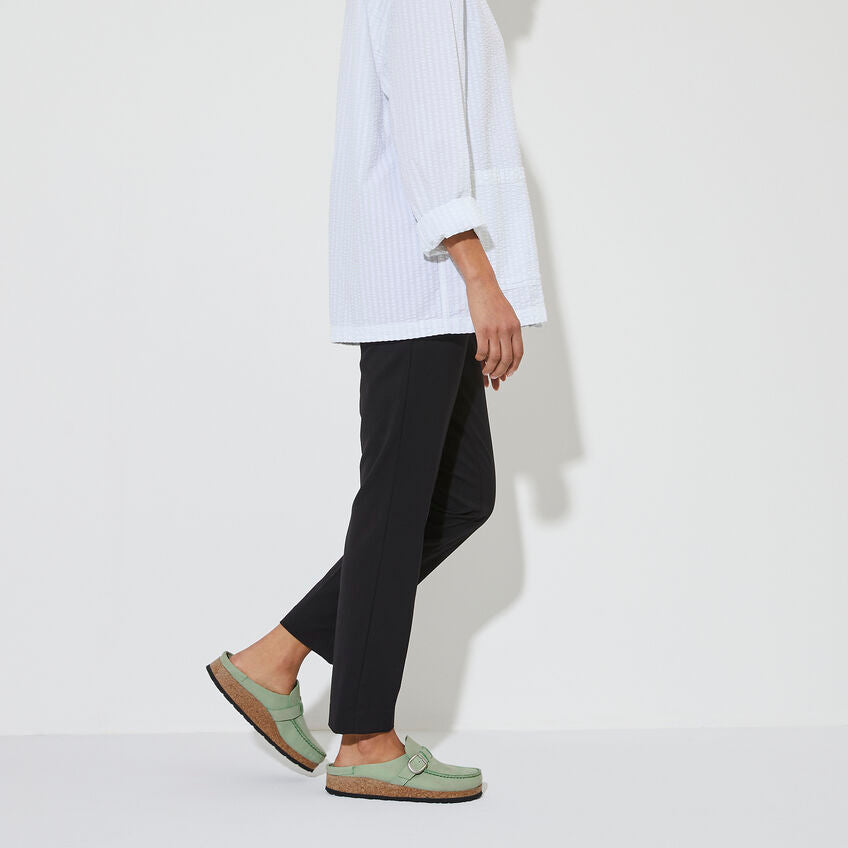 BIRKENSTOCK BUCKLEY MATCHA NUBUCK NARROW