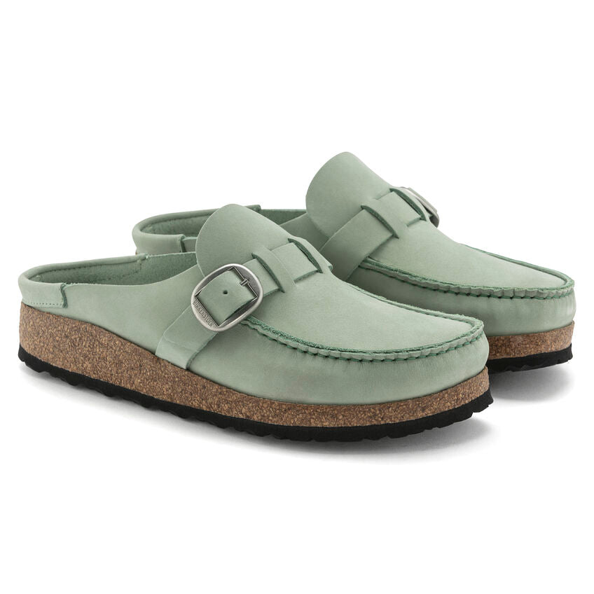 BIRKENSTOCK BUCKLEY MATCHA NUBUCK NARROW