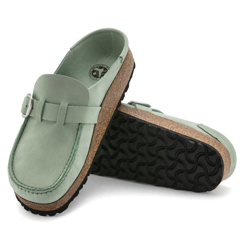 BIRKENSTOCK BUCKLEY MATCHA NUBUCK NARROW