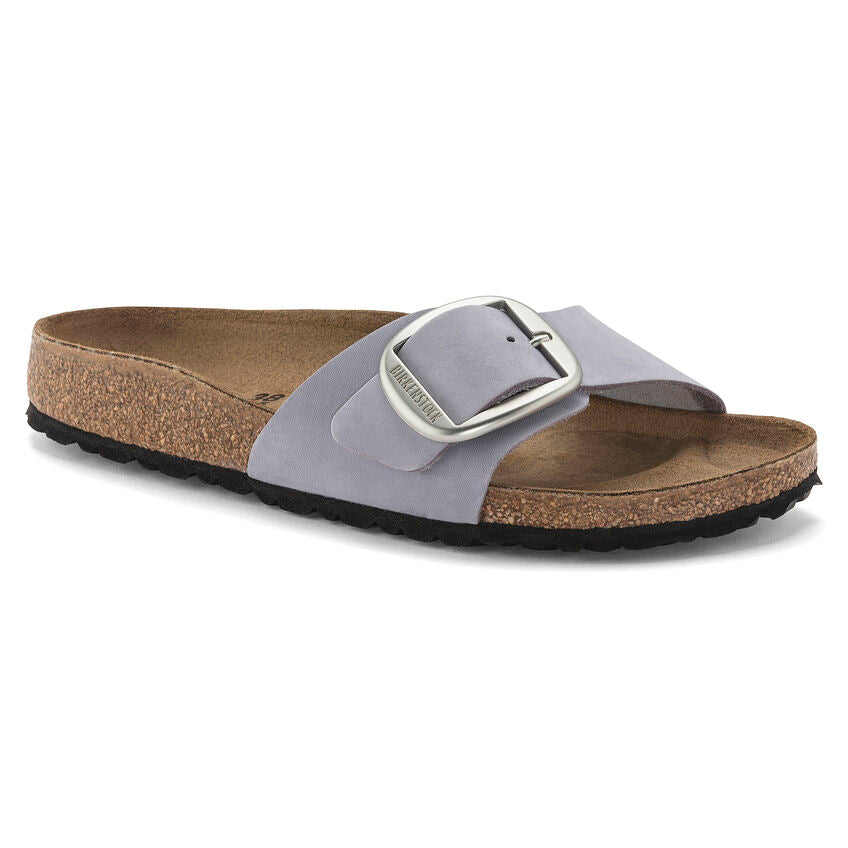 BIRKENSTOCK MADRID BIG BUCKLE PURPLE FOG NUBUCK NARROW