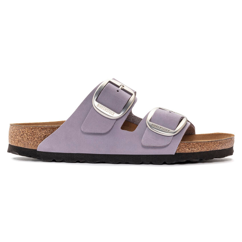 BIRKENSTOCK ARIZONA BIG BUCKLE PURPLE FOG NUBUCK NARROW