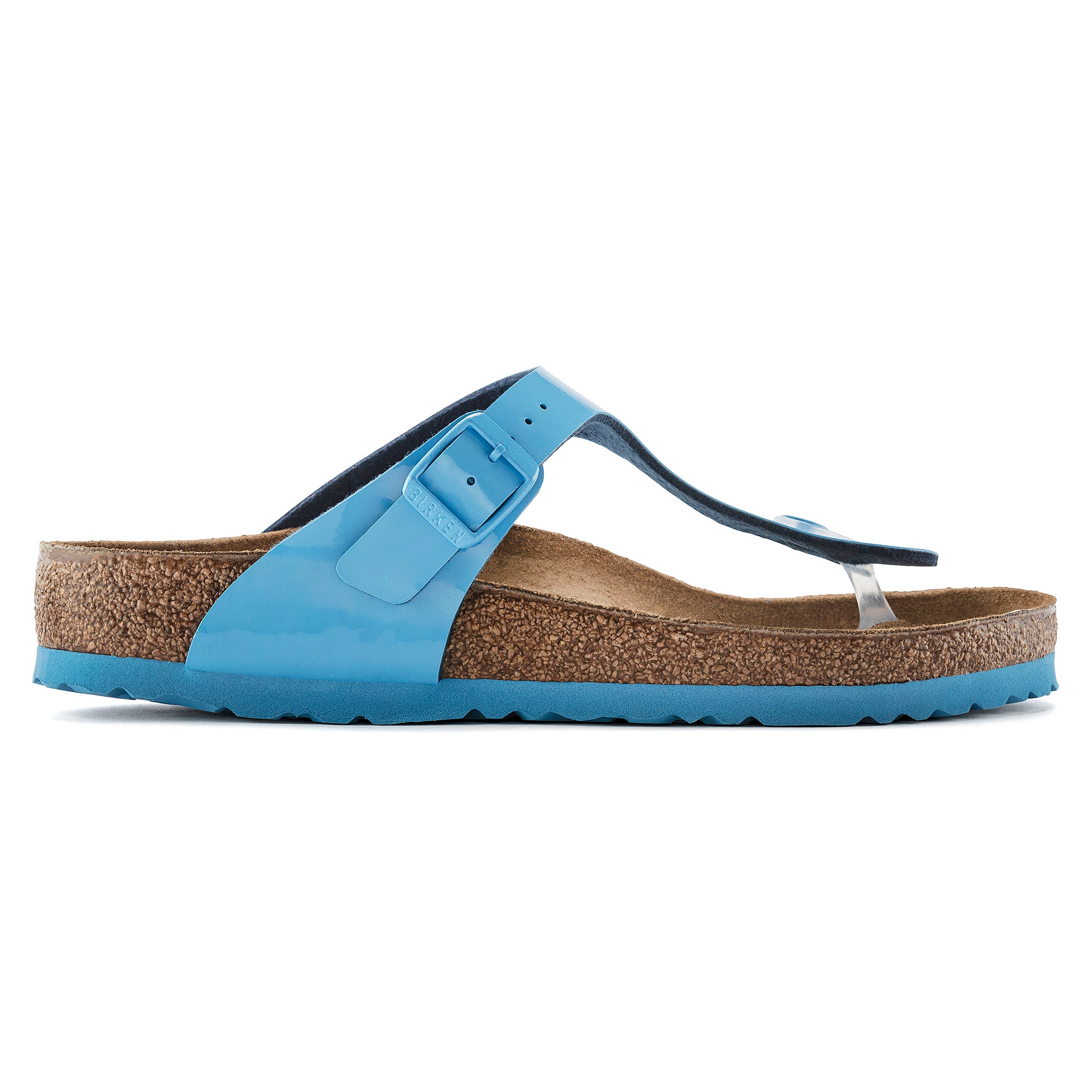 BIRKENSTOCK GIZEH VEGAN SKY BLUE CANVAS REGULAR