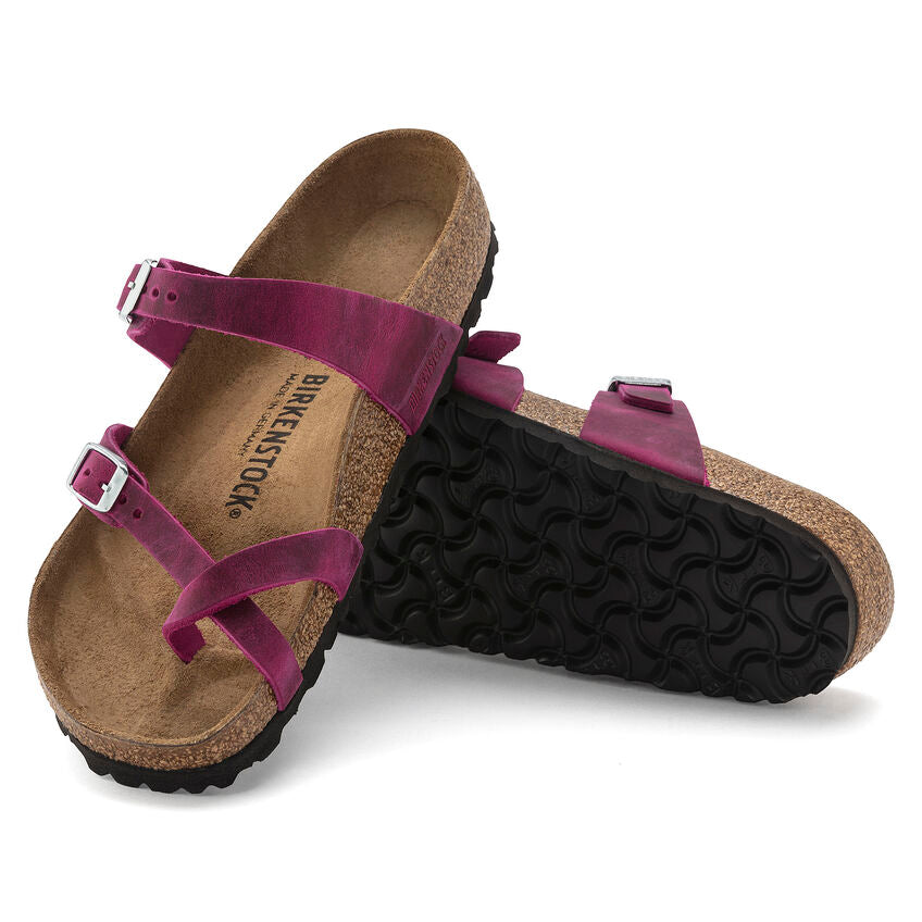 BIRKENSTOCK MAYARI FUCHSIA OIL LEATHER REGULAR