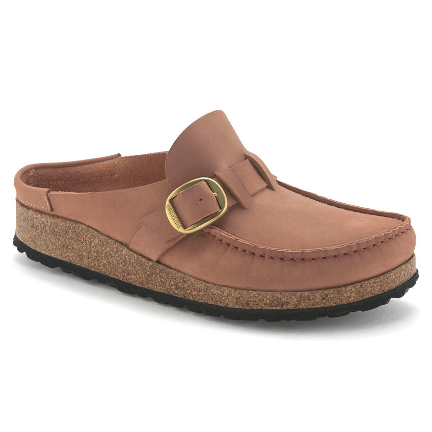 BIRKENSTOCK BUCKLEY OLD ROSE NUBUCK NARROW