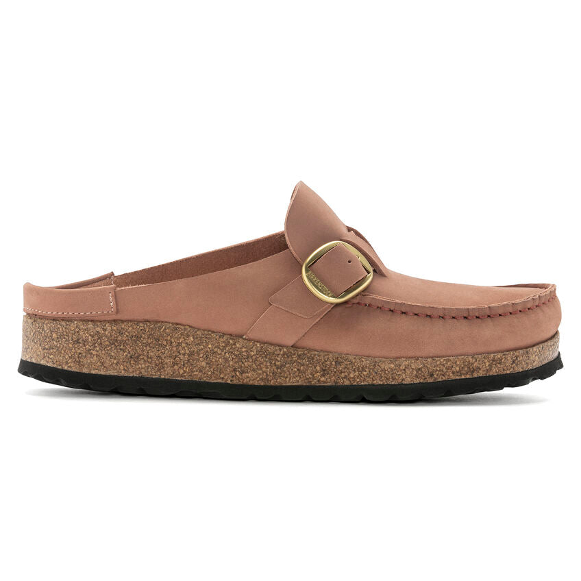 BIRKENSTOCK BUCKLEY OLD ROSE NUBUCK NARROW