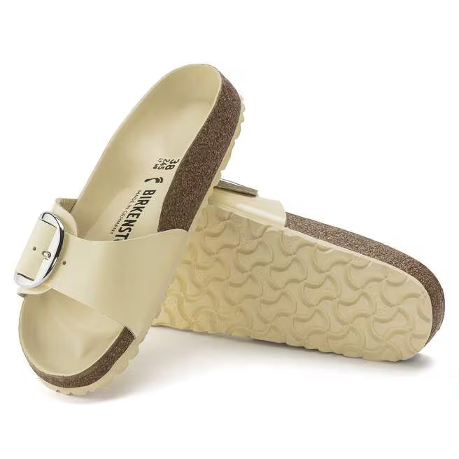 Birkenstock Buckley Natural Leather - Navy, Narrow