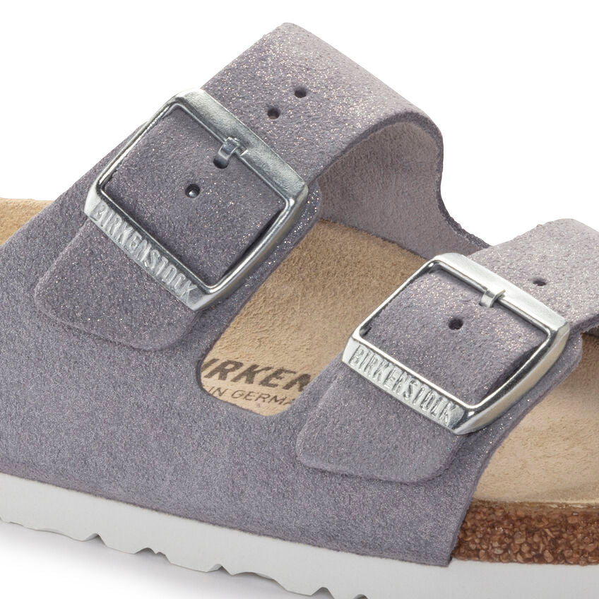 BIRKENSTOCK ARIZONA PURPLE FOG SUEDE NARROW