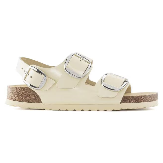 Birkenstock Zermatt Premium Suede Leather Rubber - Eggshell, Regular