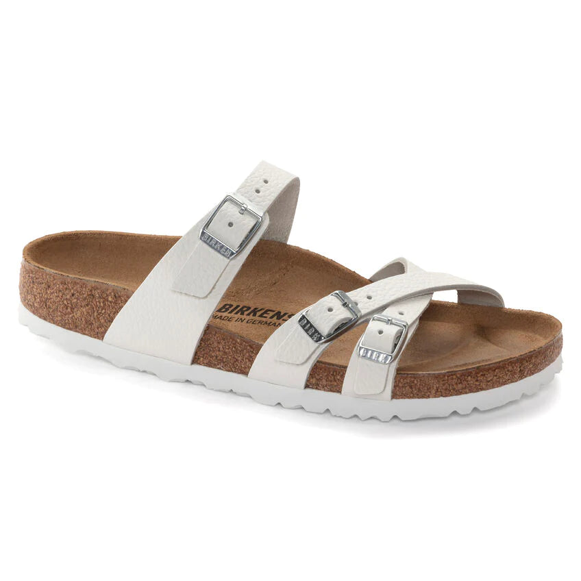 BIRKENSTOCK FRANCA WHITE LEATHER REGULAR