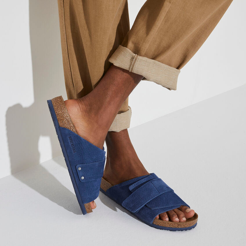 BIRKENSTOCK KYOTO DESERT BUCK INDIGO NUBUCK REGULAR