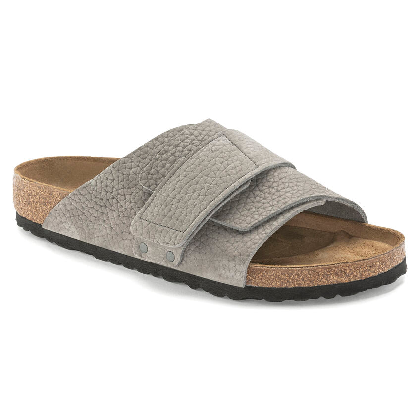 BIRKENSTOCK KYOTO DESERT BUCK WHALE GRAY NUBUCK REGULAR