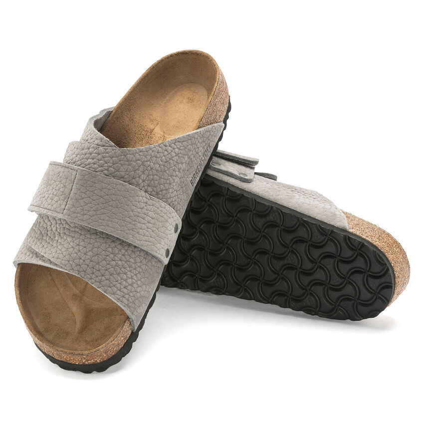 BIRKENSTOCK KYOTO DESERT BUCK WHALE GRAY NUBUCK REGULAR