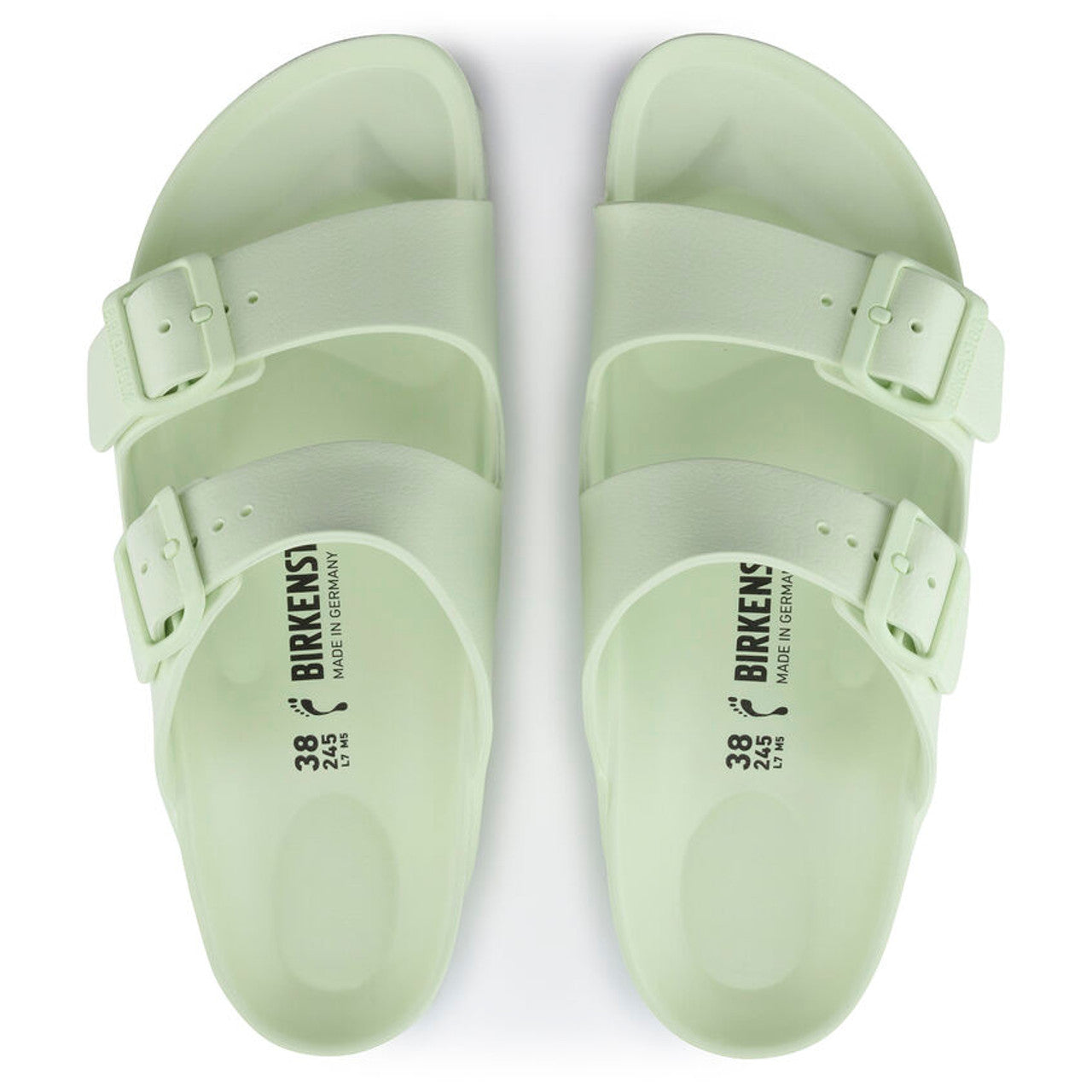 BIRKENSTOCK ARIZONA FADED LIME EVA NARROW