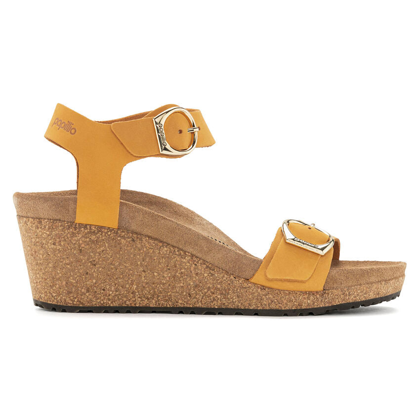 BIRKENSTOCK SOLEY APRICOT NUBUCK NARROW